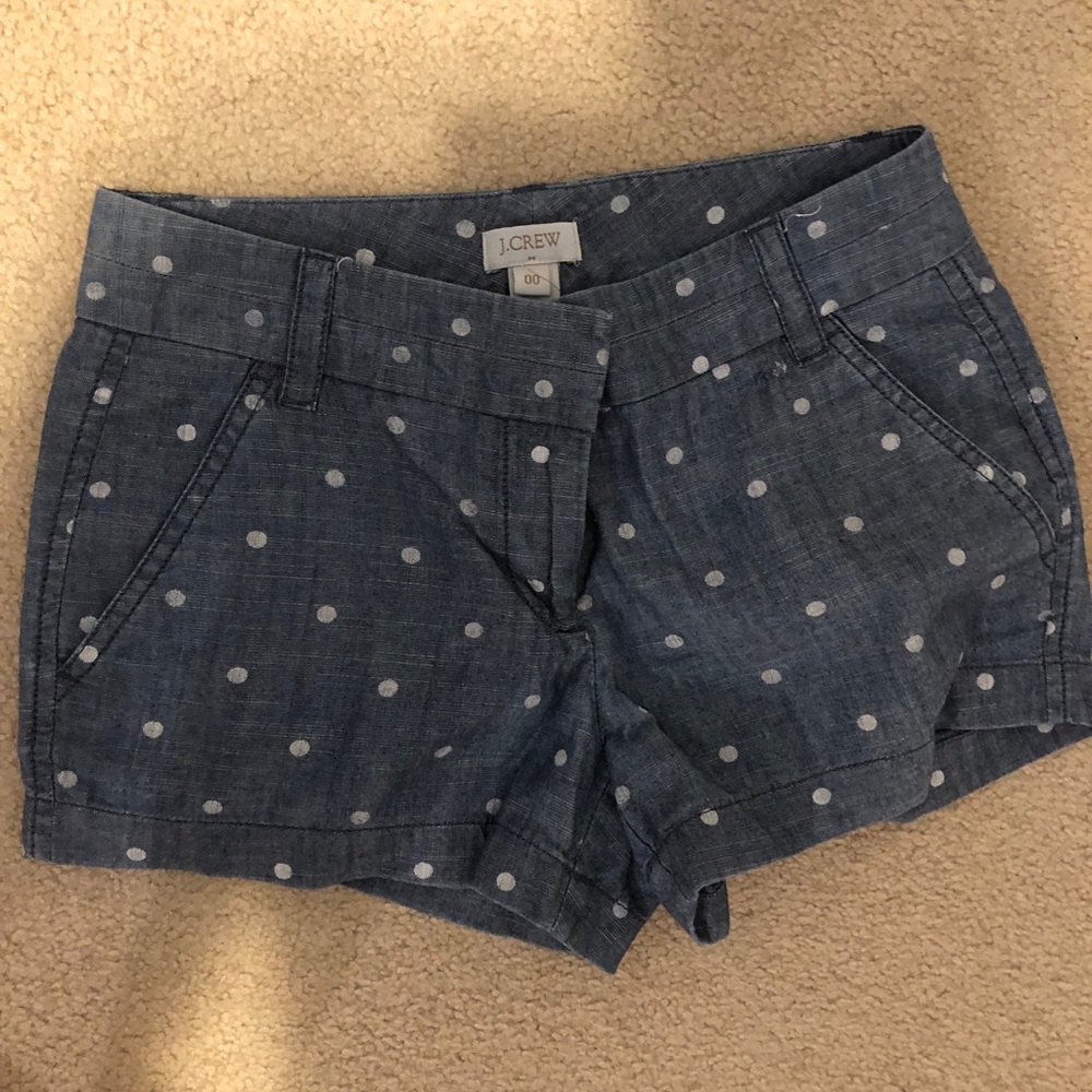 J Crew Polka Dot Shorts